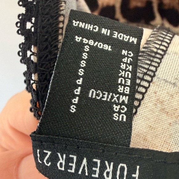 Leopard Print Mini Dress - Picture 3 of 3